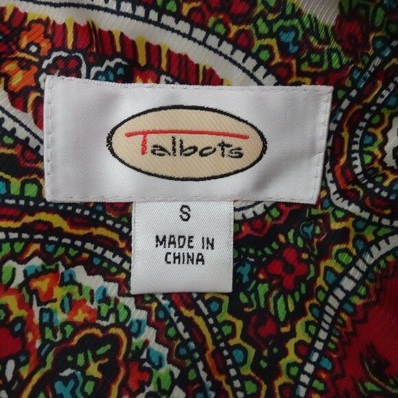 Talbots Puffer Vest Women's Size S Red Down Insulated Winter - Picture 8 of 10